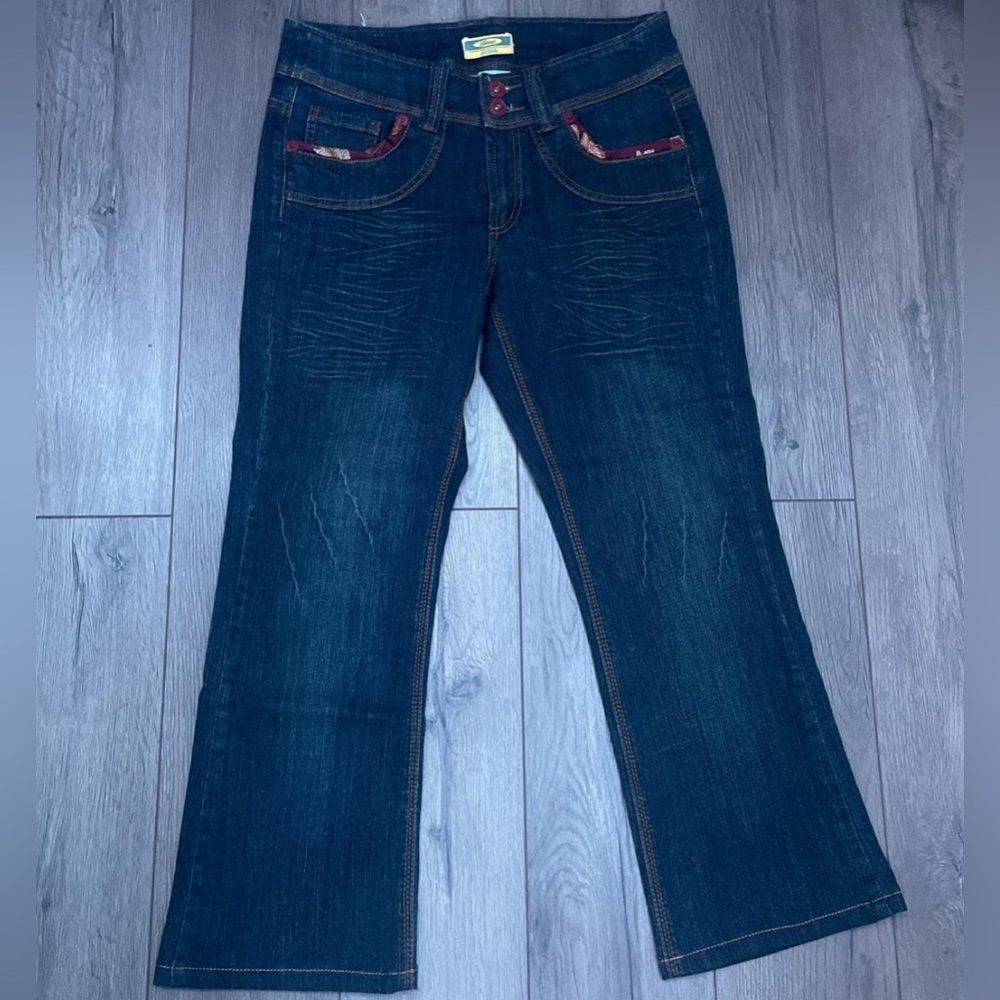 Z.Cavaricci mid rise bootcut jeans!